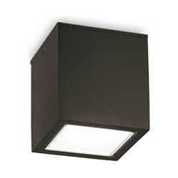 Ideal Lux - Techo - Plafondlamp - Metaal - GU10 - Zwart