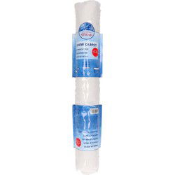 Decoris Sneeuwdeken - wit - 300 x 60 cm - polyester - sneeuwtapijt - Decoratiesneeuw