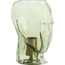 Light&living Tafellamp Ø19x25 cm HEAD glas groen