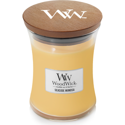 WW Seaside Mimosa Medium Candle - WoodWick