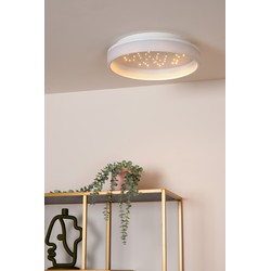 Kosmos witte plafondlamp diameter 40 cm LED dimbaar 2500K/3000K