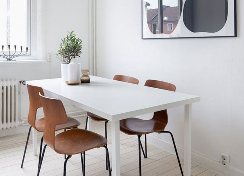 Minimalistisch Zweeds appartement 