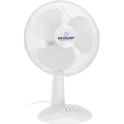 Excellent Electrics Tafel ventilator - wit - 27 cm - bureau ventilator - verkoeling in de zomer - Ventilatoren