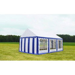Classic Plus Feesttent PVC 3x6x2 mtr in Wit-Blauw