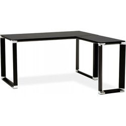 XLINE Bureau 170x160x73 cm Zwart