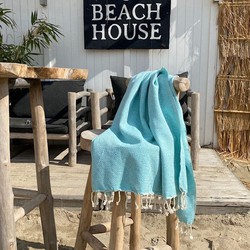 Set beachbed cover + hamamdoek Turquoise
