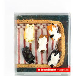 Trendform Magneten Kitty - Set van 5 stuks