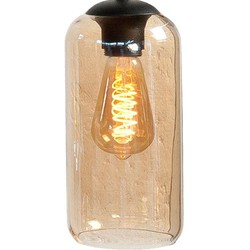 Moderne Glazen Highlight Fantasy Bell E27 Hanglamp - Amber