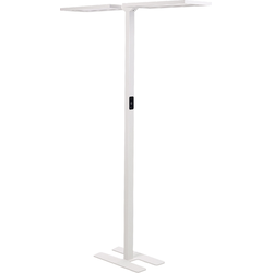 Beliani SCULPTOR - Staande lamp-Wit-Aluminium