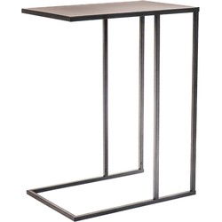 Bijzettafel - Metaal - Zand - 45x30x60cm