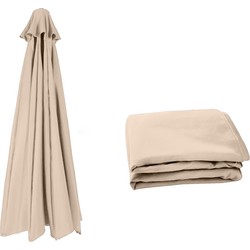 Feel Furniture - Kantelbare parasol vervangingsdoek - Creme