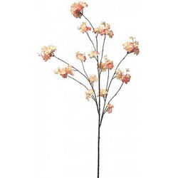 Kunst Prunus Tak 126 cm - Roze