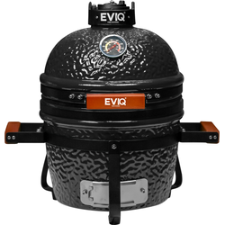 EVIQ - BBQ - Kamado - 13" - Grillmaster - Houtskoolbarbecue - Keramisch - Grijs/Antraciet