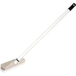 Schrobber - met telescoopsteel - 80-130 cm - schrobborstel - schoonmaakborstel - Schrobborstels