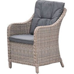 Milwaukee dining fauteuil - vintage willow - mystic grey