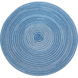 Krumble Placemat rond - Blauw