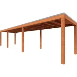 Trendhout douglas overkapping Palermo, 775 x 300 cm