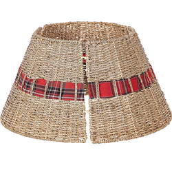 Beliani MARCHE - Kerstboomrok-Beige-Zeegras