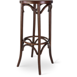 Carel houten barkuk walnoot - 83 cm
