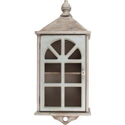 Clayre & Eef Wandkast Grijs Hout
