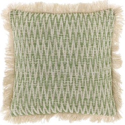 Unique Living - Kussen Zach 45x45cm Moss Green