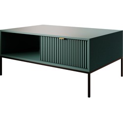 Meubella Salontafel Navil - Groen - 104 cm