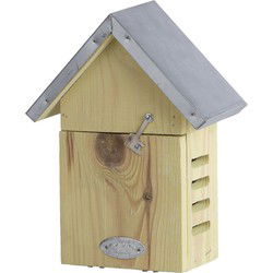 Season Deco Insectenhotel - hout - 10 x 17 x 23 cm - Insectenhotel