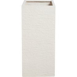 DION - Plantenbak - Lichtbeige - 26 cm - Klei-vezelmengsel