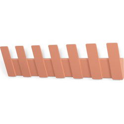 Spinder Design kapstok Angle 7 - Clay Terra - 7 haken