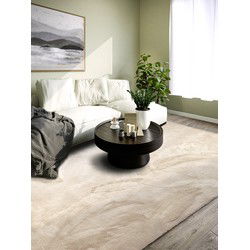 Villeroy & Boch - Hoogpolig vloerkleed Leon - Creme - 160 x 230 cm