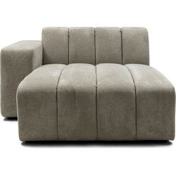 Riviera Maison Dazzle Chaise Longue Left, chenille jacquard vogue, fern green