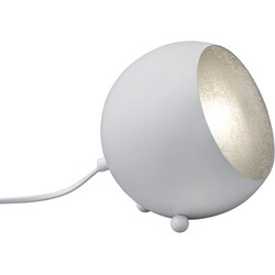 Moderne Tafellamp  Billy - Metaal - Wit