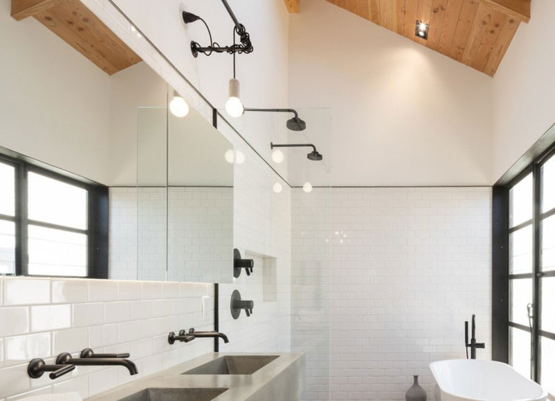 Trend: een badkamer met hout