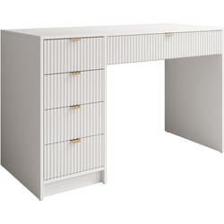 Meubella Bureau Tavares - Wit - 120 cm