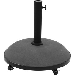 DKS Parasolvoet Draconis rond 35 kg diam 50 cm 4 wielen beton