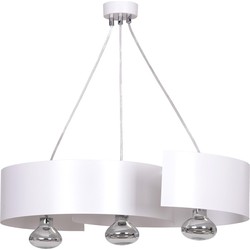 moderne hanglamp Rizzo Wit 3-lichts