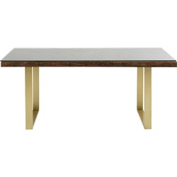 Eettafel Conley Messing 160x80cm