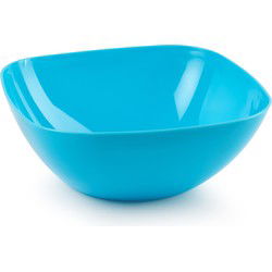 Plasticforte Serveerschaal/saladeschaal - D28 x H11 cm - kunststof - blauw - 4800 ml - Serveerschalen