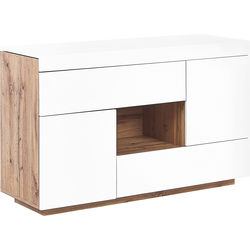 Beliani GORAN - Bureau-Wit-MDF