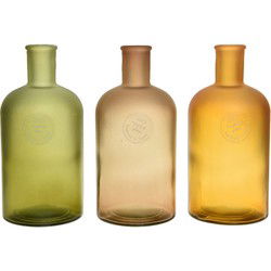Vaas recycled glas d9h19.50cm a3
