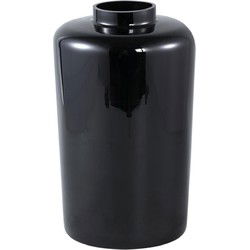 PTMD Vaas Devine - 22x22x35 cm - Glas - Zwart