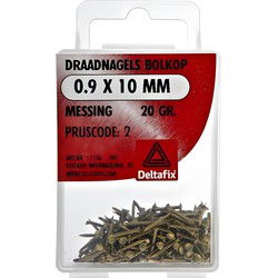 Draadnagel bk 0,9x10mm mess 20gr