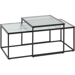 Kave Home - Set Akemi van 2 salontafel