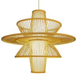 Fine Asianliving Bamboe Hanglamp Handgemaakt - Nicole