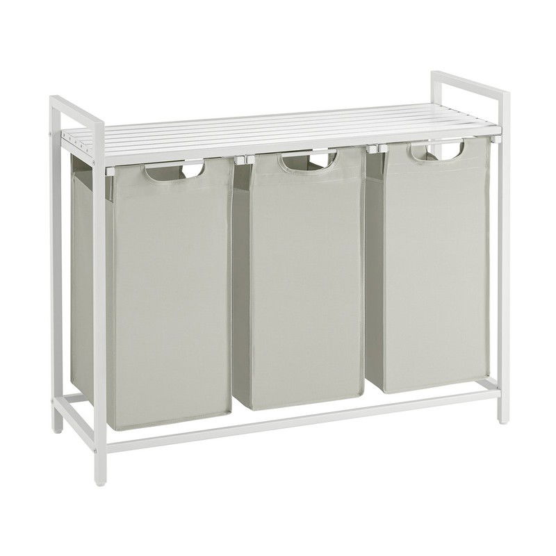 Wasmand 3 compartimenten - L92,5 cm - 
