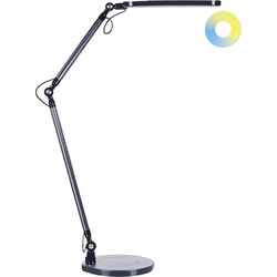 Beliani GRUS - Bureaulamp-Zwart-Aluminium