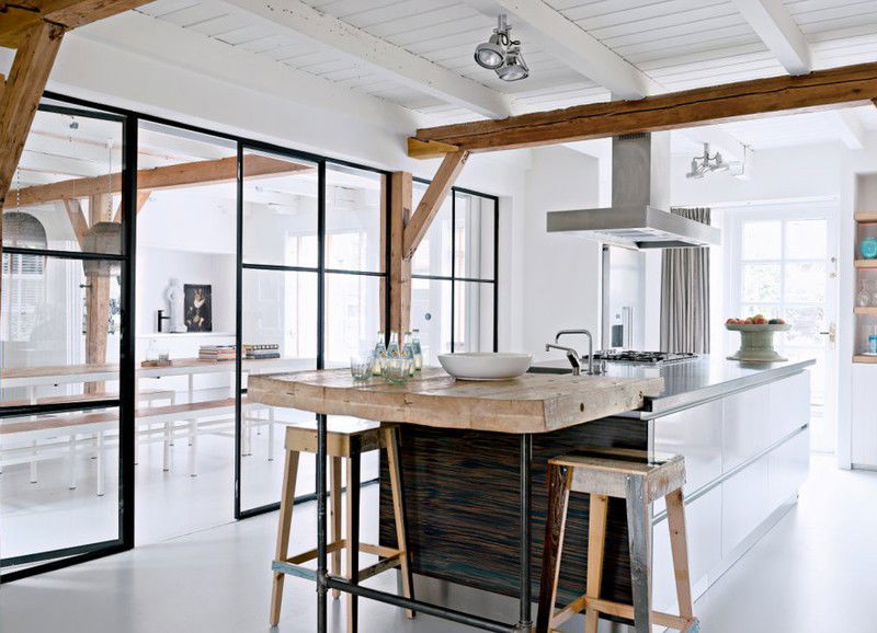 Mix and match: hout en metaal