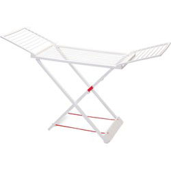 PlasticForte Wasrek - 20 m - wit - droogrek - 55 x 180 x 108 cm - Droogrekken