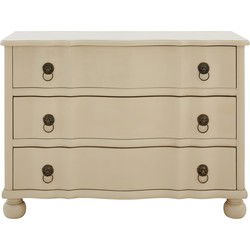 Ladekast 3 lades H80 cm - EDMONDE