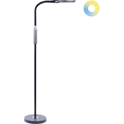 Beliani CASSIOPEIA - Staande lamp-Zwart-Synthetisch materiaal